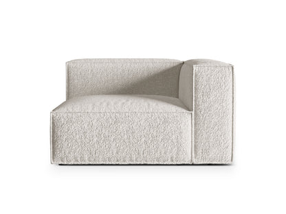 Nuria Modular Sofa, 125x110 cm — Grey Beige Melange / Right