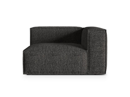 Nuria Modular Sofa, 125x110 cm — Anthracite / Right