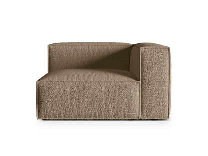 Nuria Modular Sofa, 125x110 cm — Cappuccino / Right