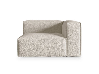 Nuria Modular Sofa, 125x110 cm — Beige / Right