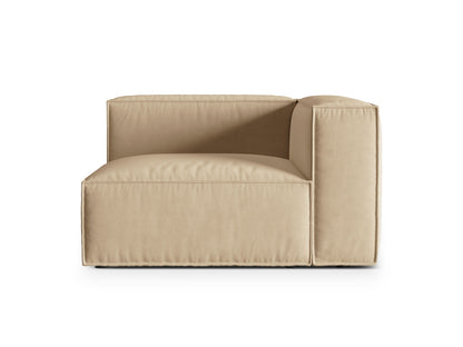 Nuria Modular Sofa, 125x110 cm — Nude / Right