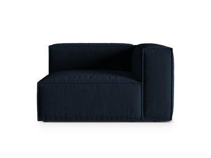 Nuria Modular Sofa, 125x110 cm — Dark Blue / Right