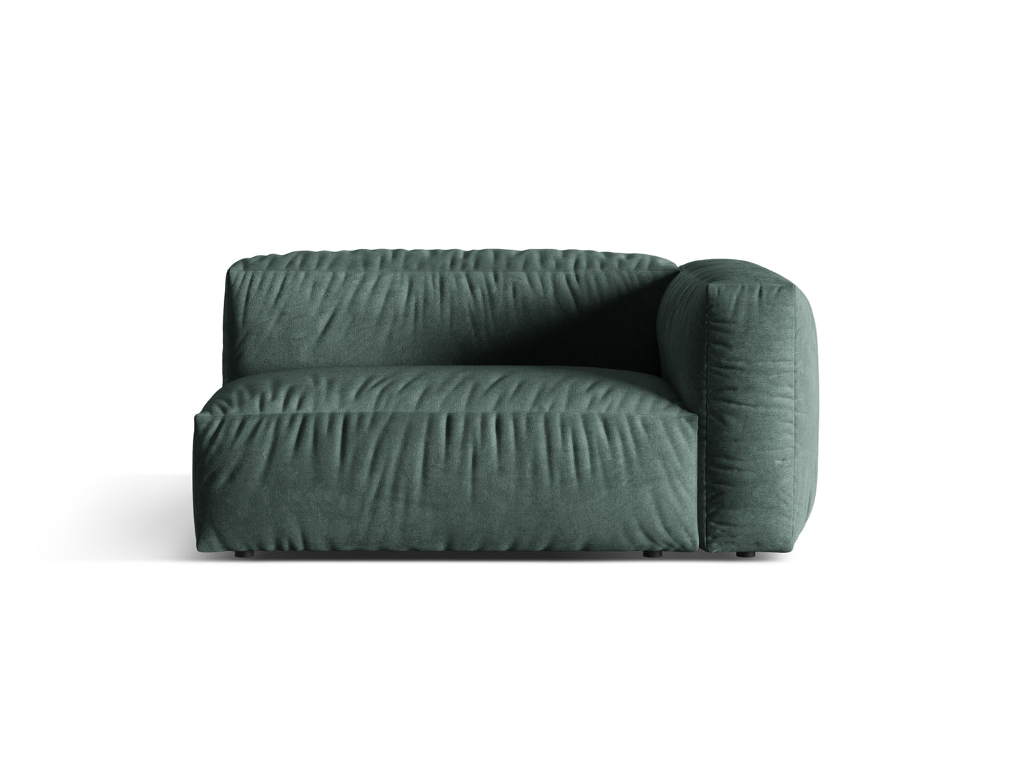 Martina Double Seat, 160x106 cm — Petrol / Right