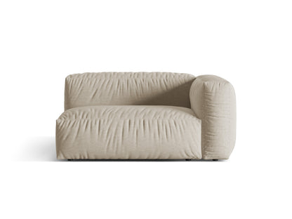 Martina Double Seat, 160x106 cm — Light Beige / Right