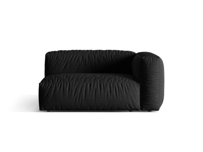 Martina Double Seat, 160x106 cm — Black / Right