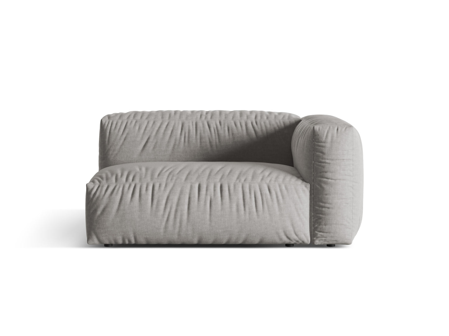 Martina Double Seat, 160x106 cm — Light Grey / Right
