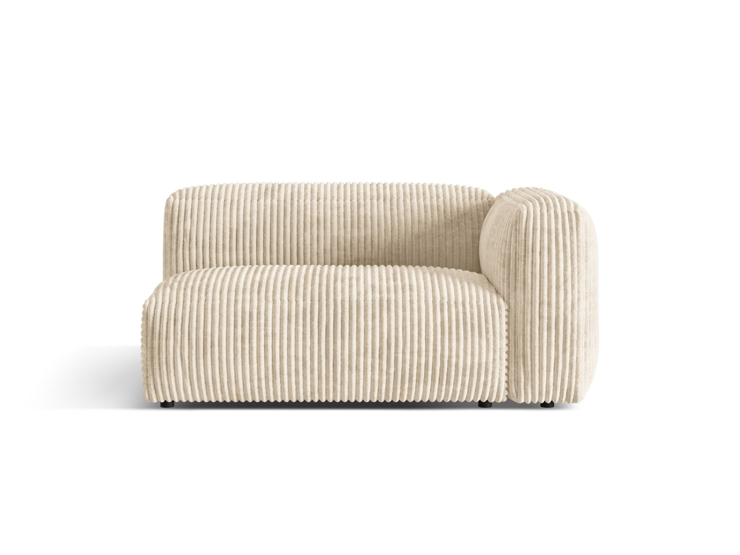 Martina Double Seat, 160x106 cm — Light Beige / Right
