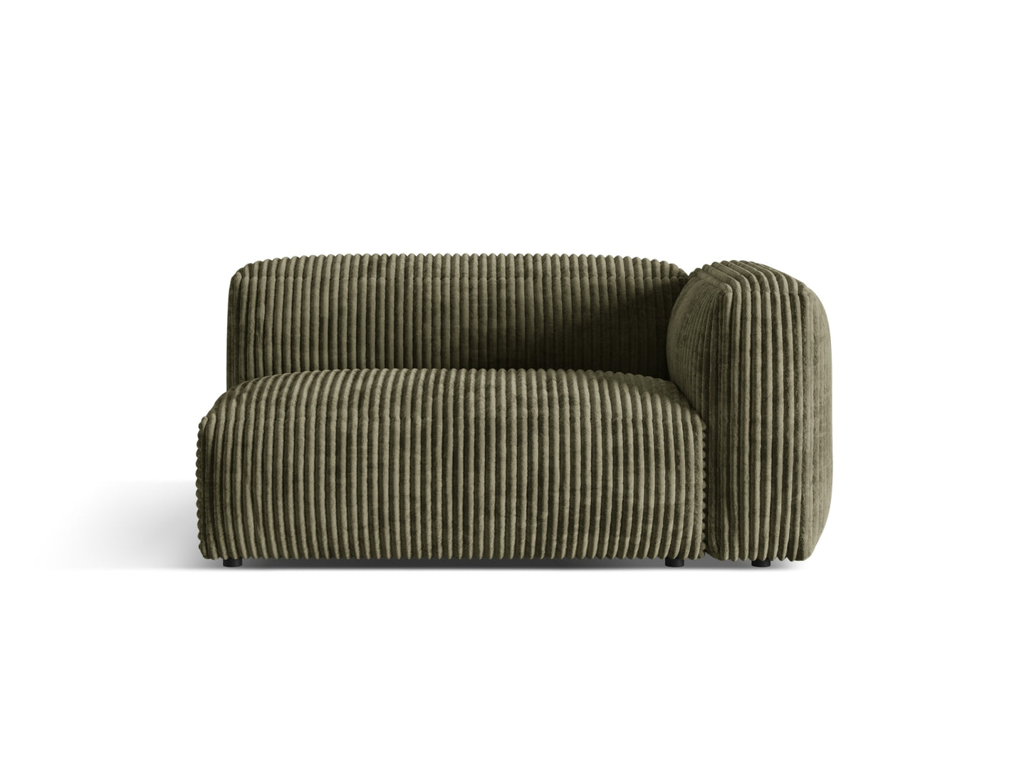 Martina Double Seat, 160x106 cm — Moss Green / Right