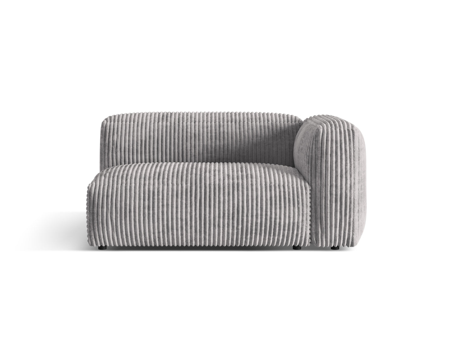 Martina Double Seat, 160x106 cm — Light Grey / Right