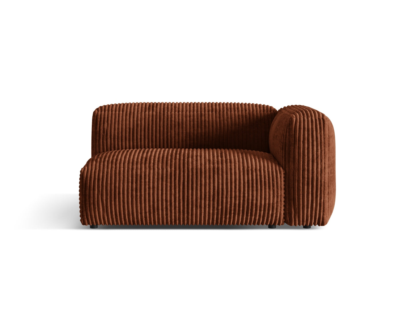 Martina Double Seat, 160x106 cm — Brick / Right
