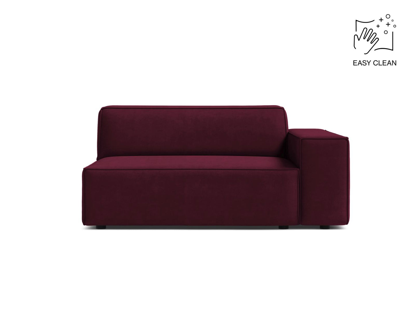 Jodie Modul, 122x99 cm — Burgundy / Right