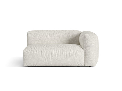 Martina Double Seat, 160x106 cm — Grey Beige Melange / Right