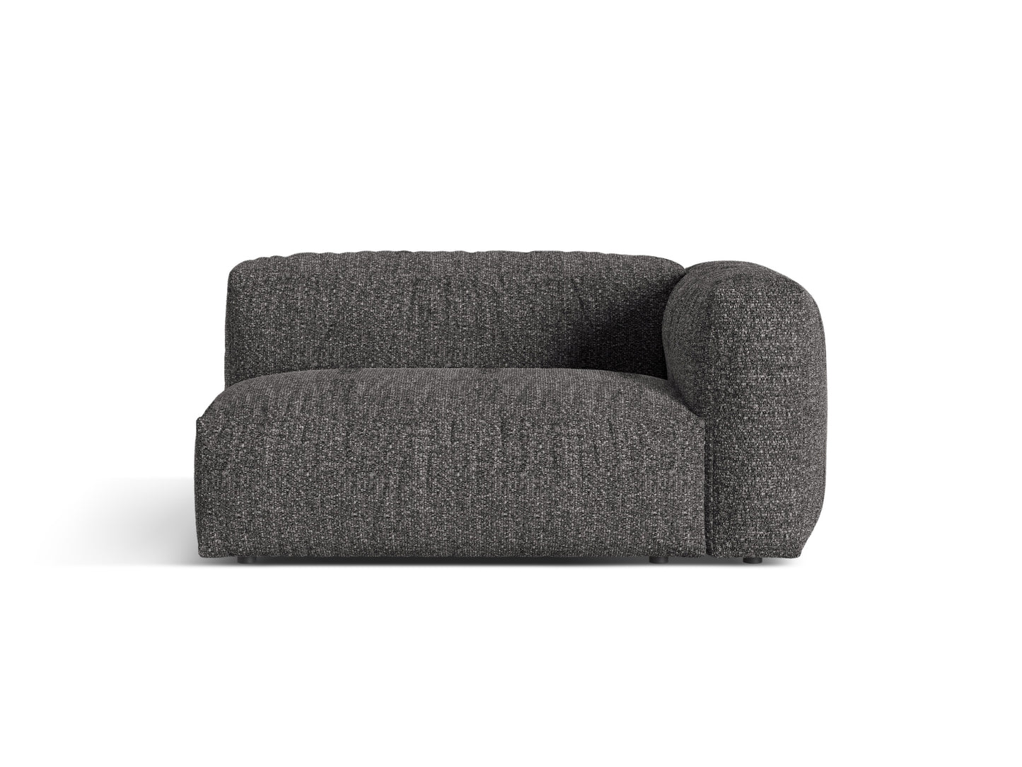 Martina Double Seat, 160x106 cm — Anthracite / Right