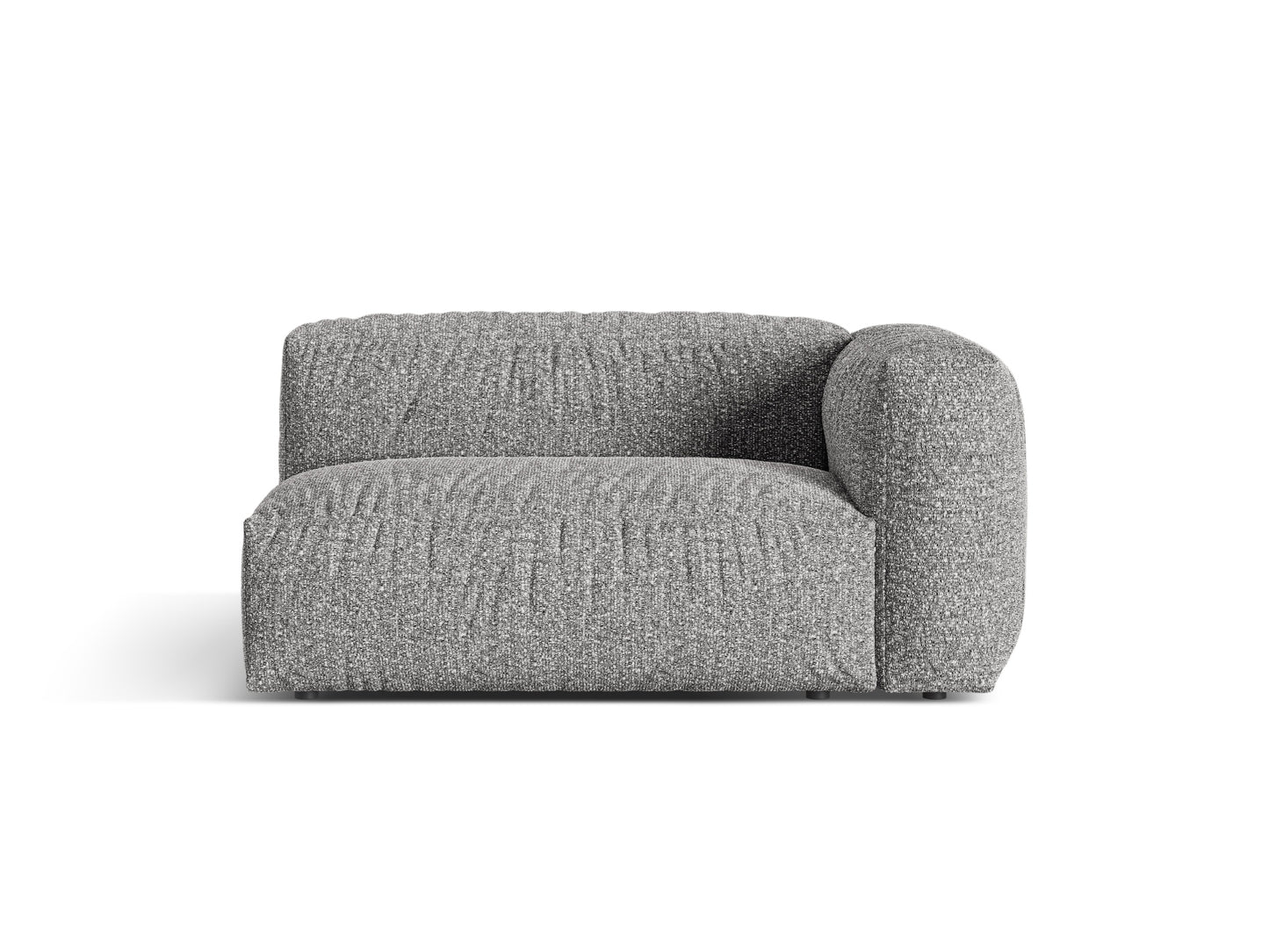 Martina Double Seat, 160x106 cm — Graphite / Right