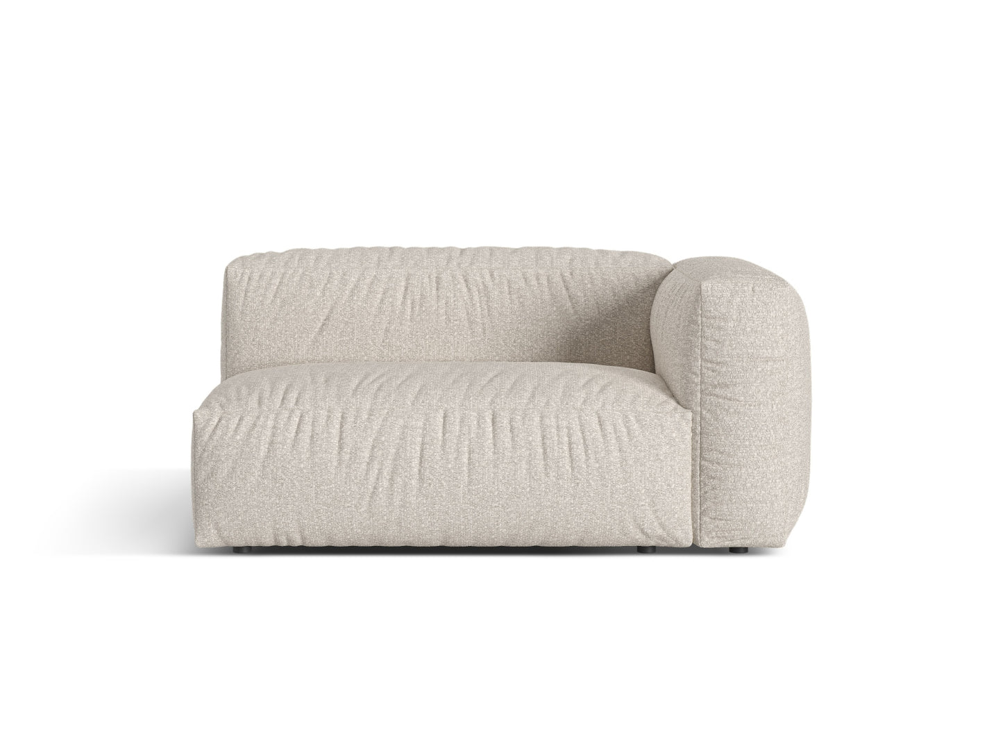 Martina Double Seat, 160x106 cm — Beige / Right
