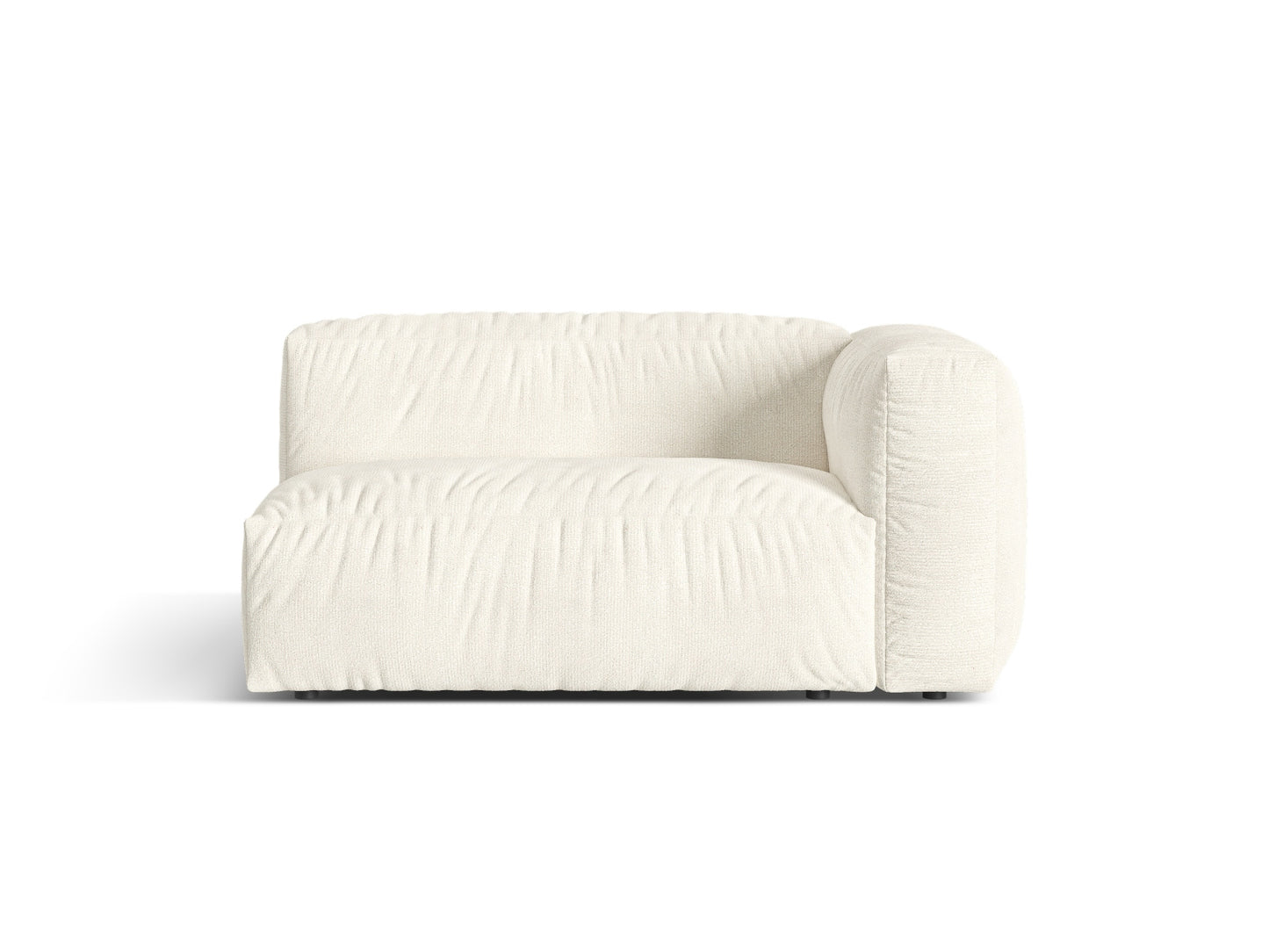 Martina Double Seat, 160x106 cm — Ivory / Right