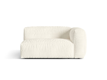 Martina Double Seat, 160x106 cm — Ivory / Right