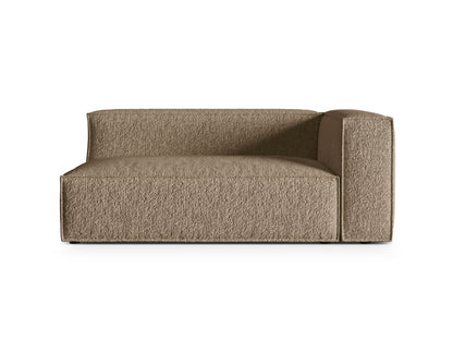 Nuria Modular Sofa, 2 Seats — Cappuccino / Right
