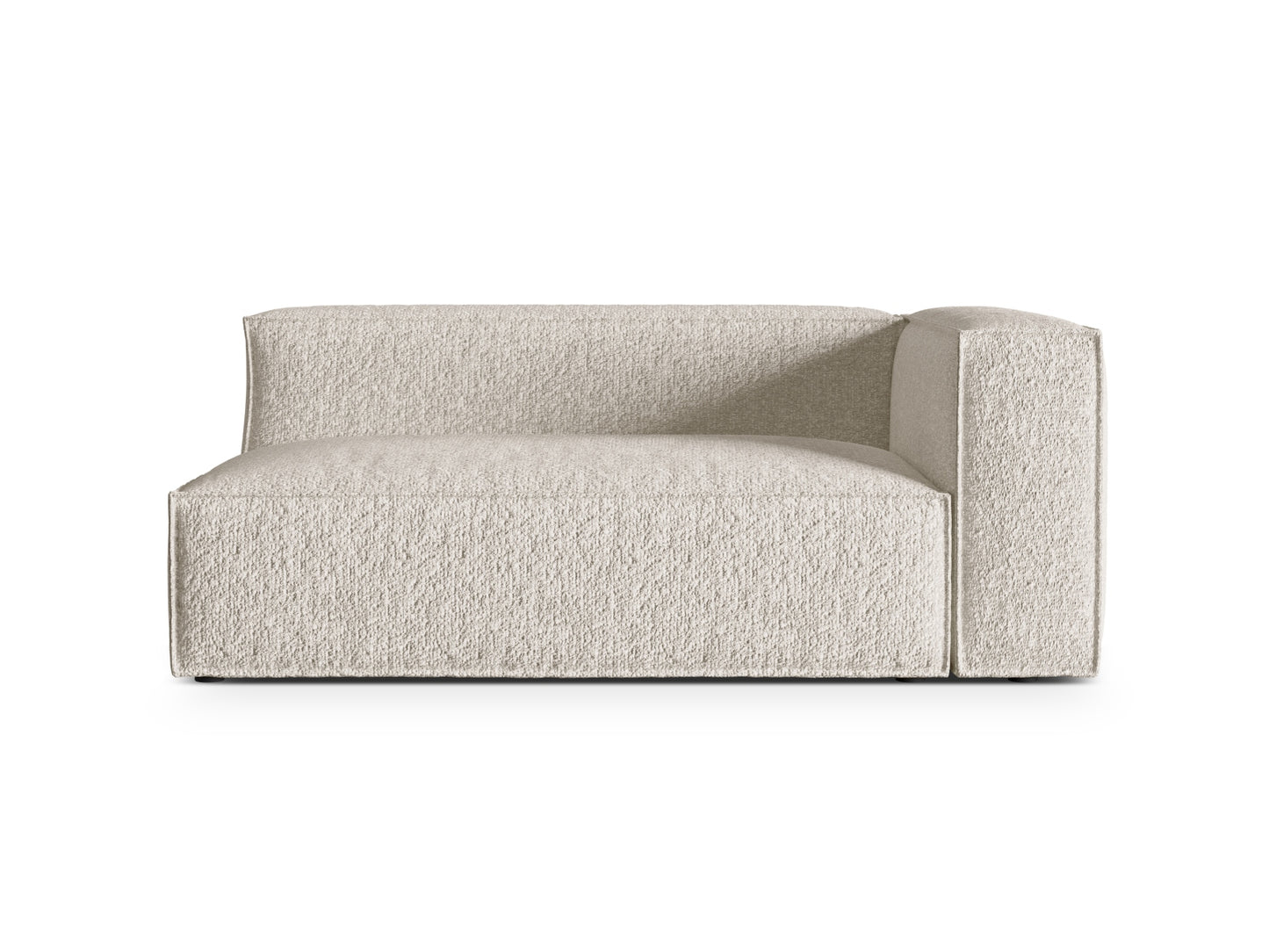 Nuria Modular Sofa, 2 Seats — Beige / Right