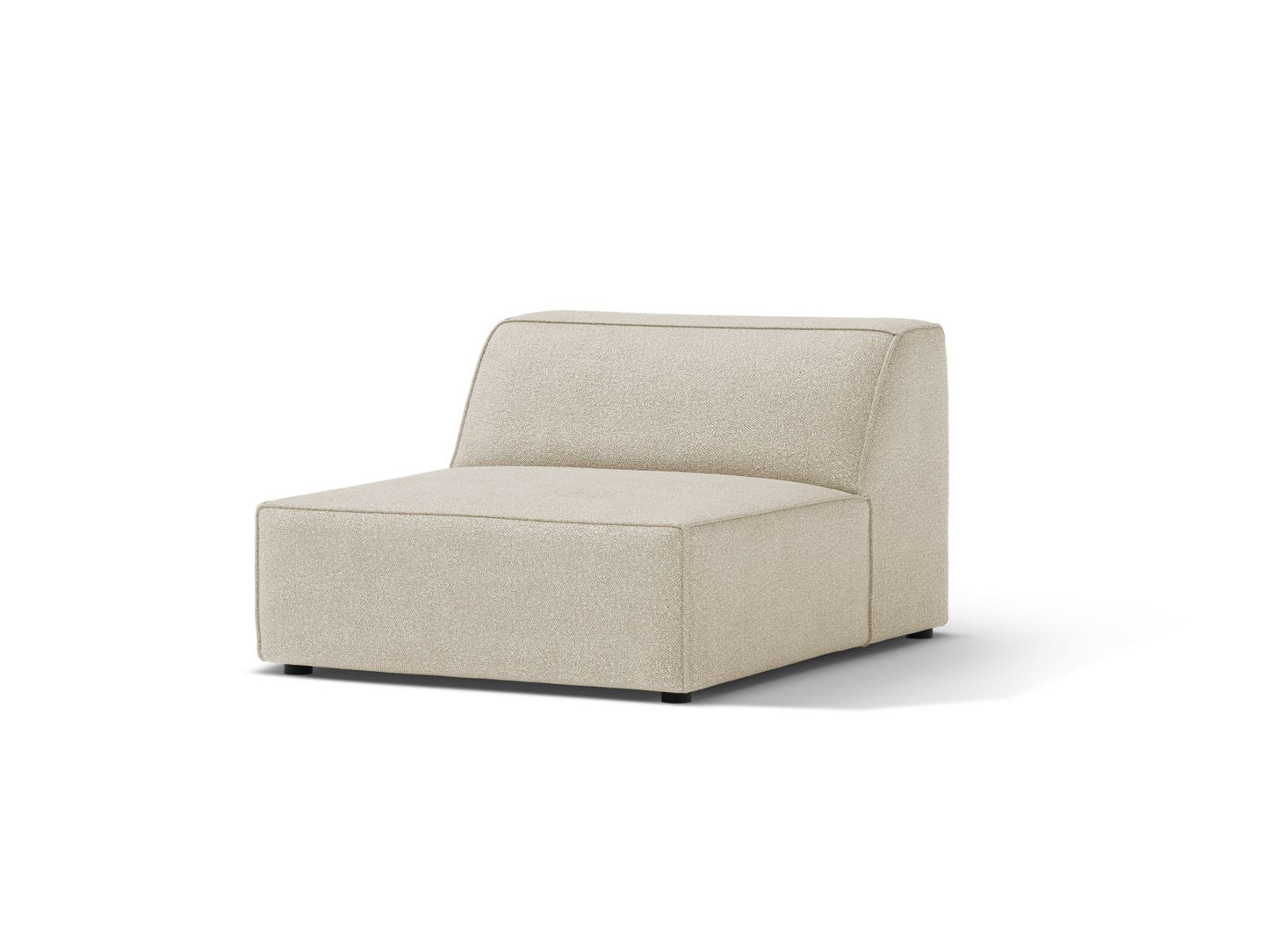 Sofamodul Bouclé Beige Jodie — Wohnbeispiel