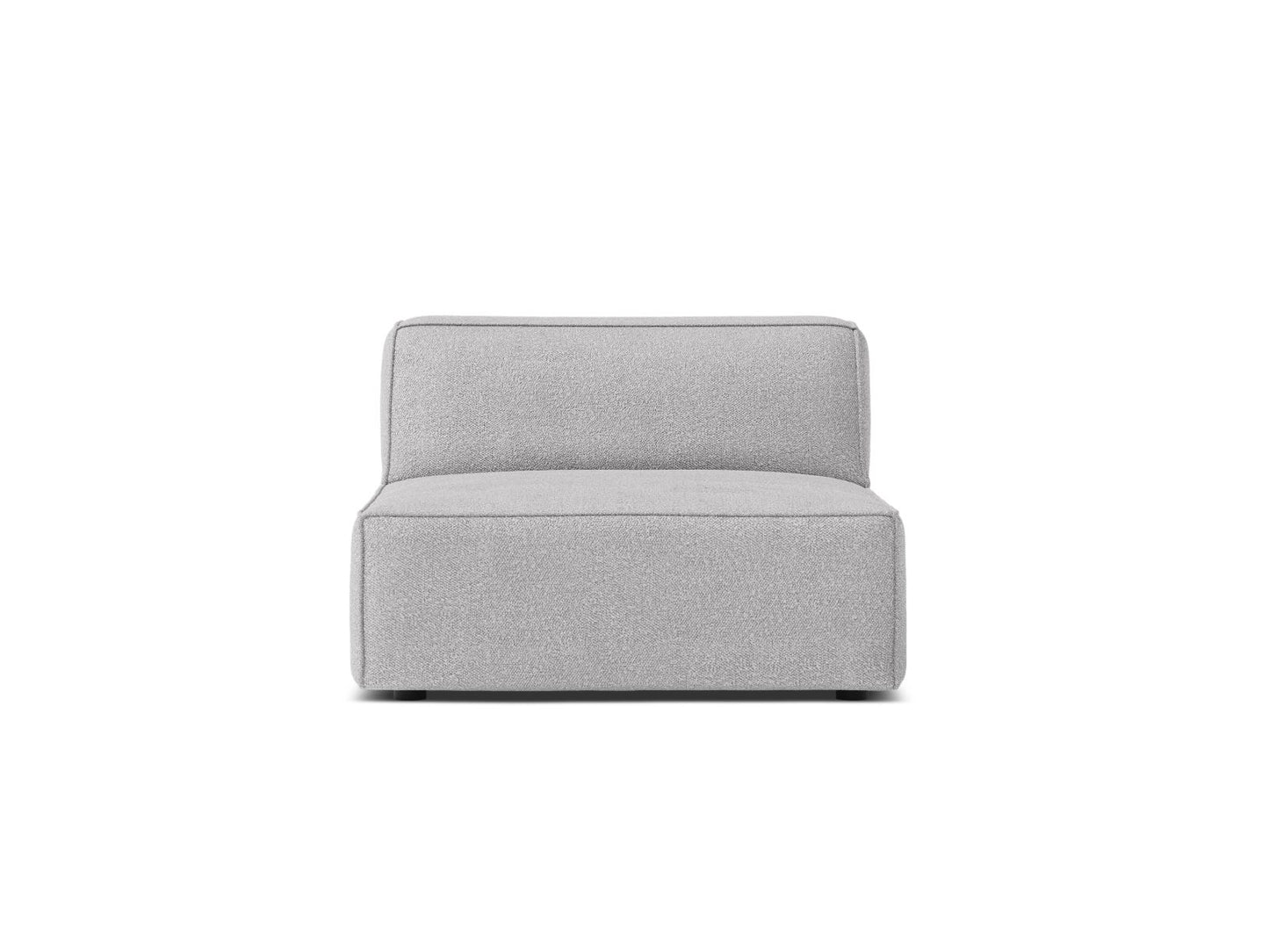 Sofamodul Bouclé Beige Jodie — Light Grey