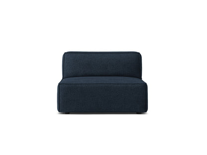Sofamodul Bouclé Beige Jodie — Dark Blue
