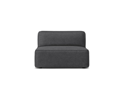 Sofamodul Bouclé Beige Jodie — Dark Grey