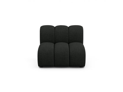 Sofamodul Bouclé Beige Lupine — Black
