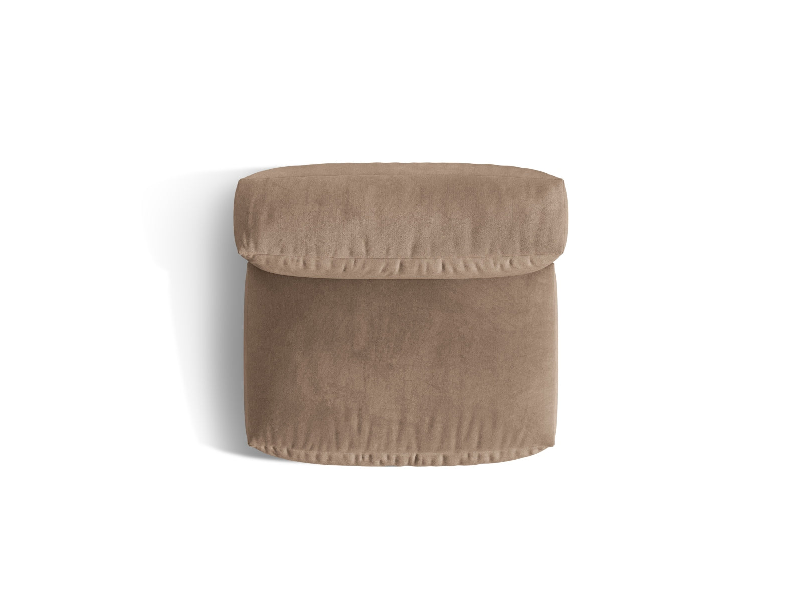 Sofamodul Samt Dunkelbeige Martina — Ansicht 4