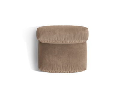 Sofamodul Samt Dunkelbeige Martina — Ansicht 4