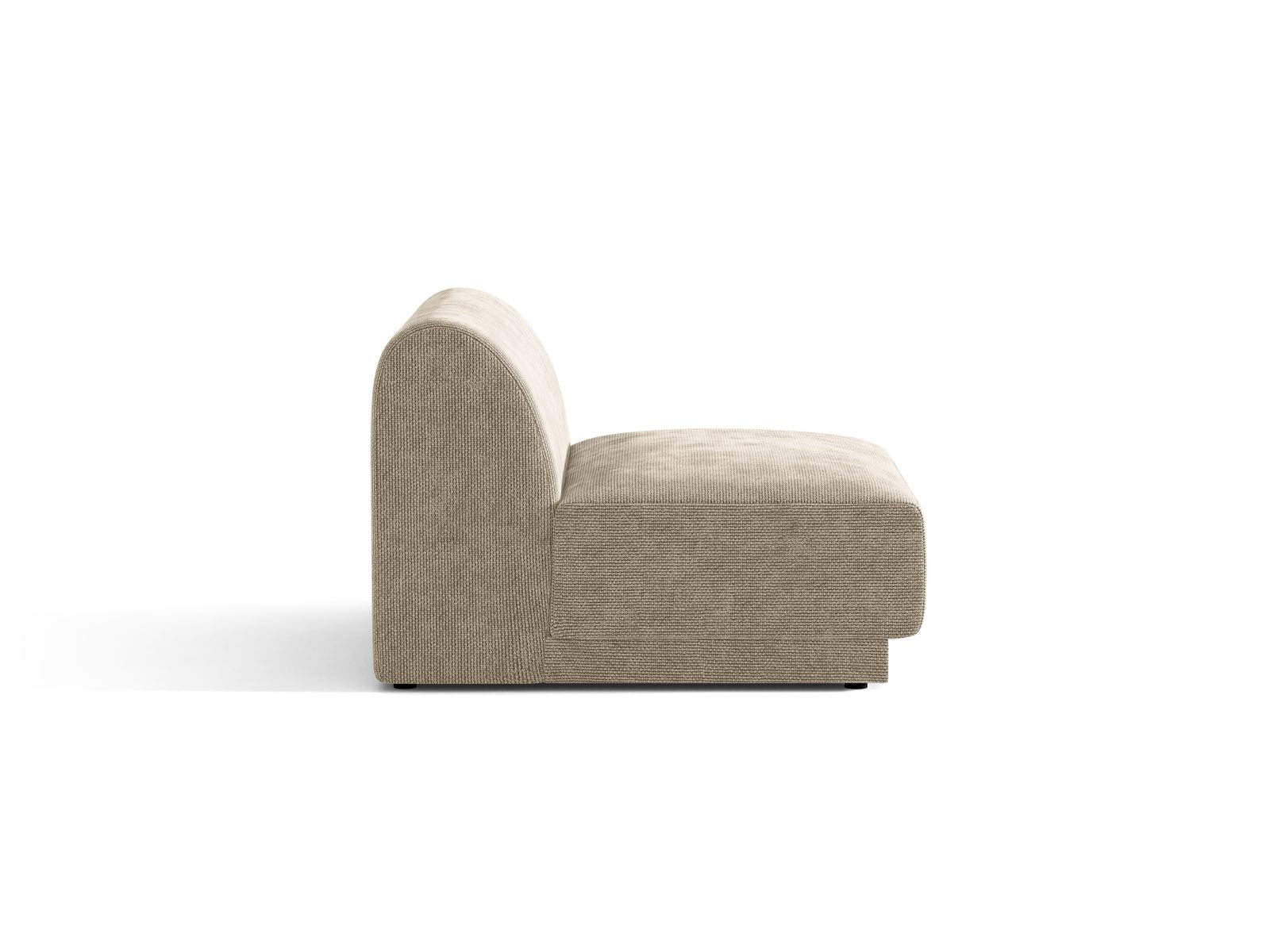 Sofamodul Chenille Beige Miley — Detailansicht