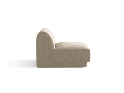 Sofamodul Chenille Beige Miley — Detailansicht