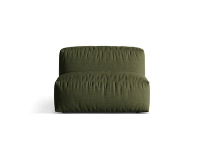 Sofamodul Strukturstoff Schwarz Martina — Green