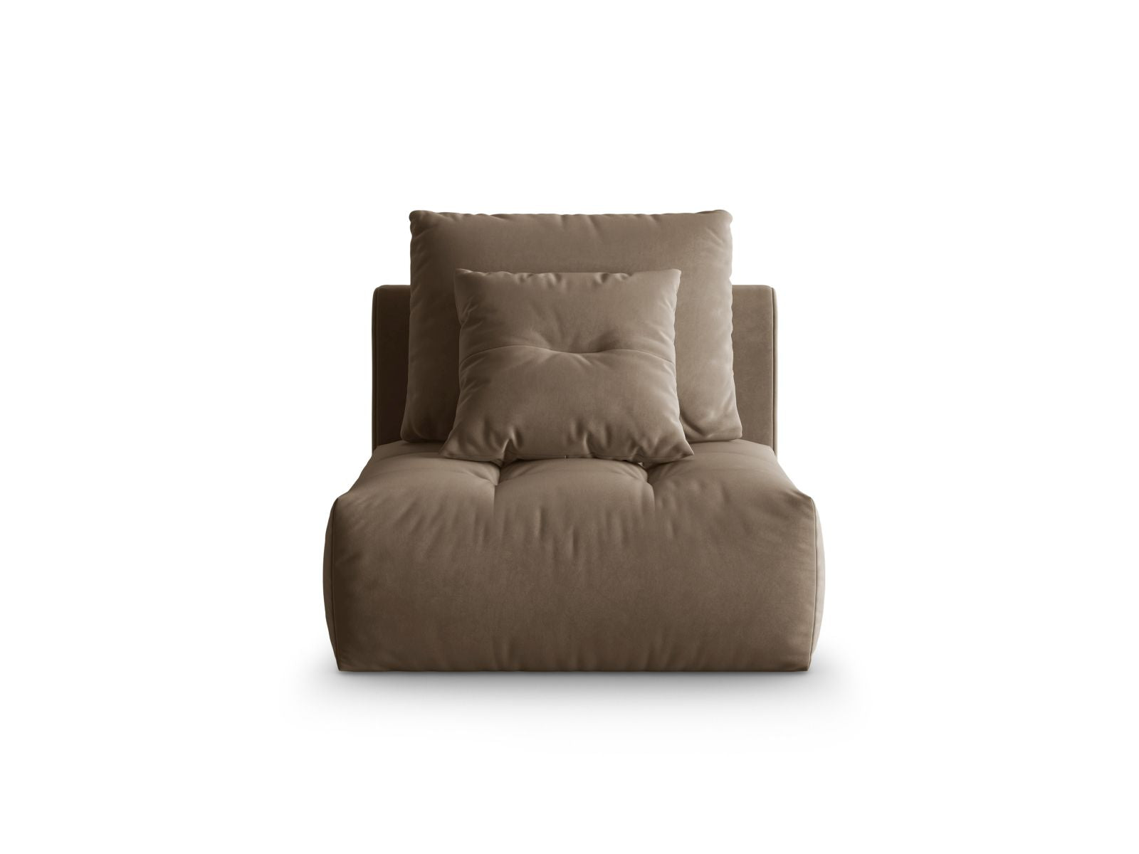 Bloom Modul Armless, 95x107 cm — Light Brown