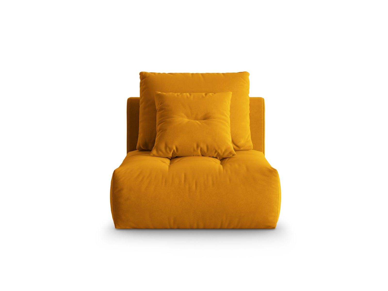 Bloom Modul Armless, 95x107 cm — Yellow