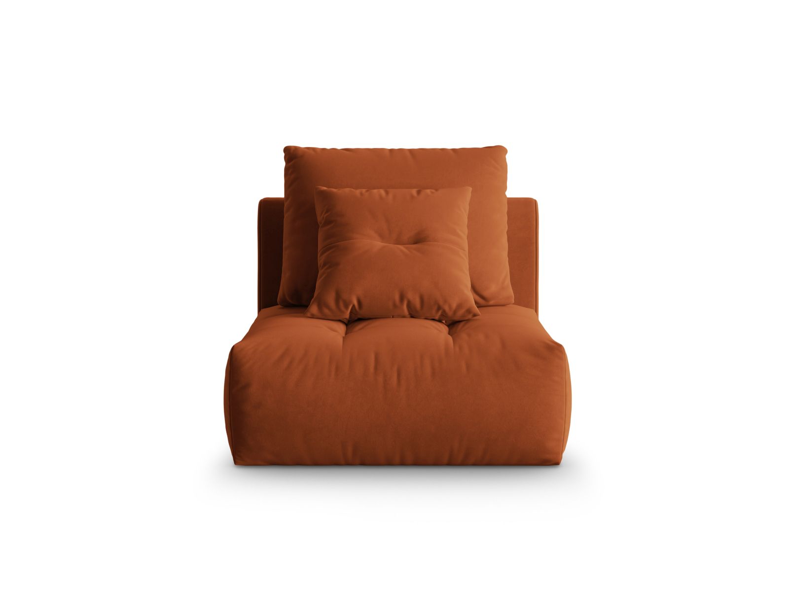 Bloom Modul Armless, 95x107 cm — Terracotta