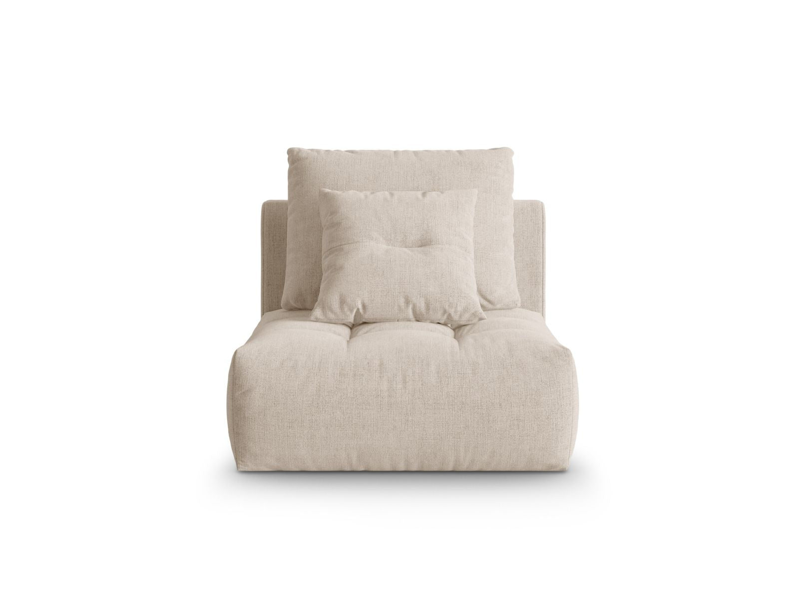 Bloom Modul Armless, 95x107 cm — Light Beige