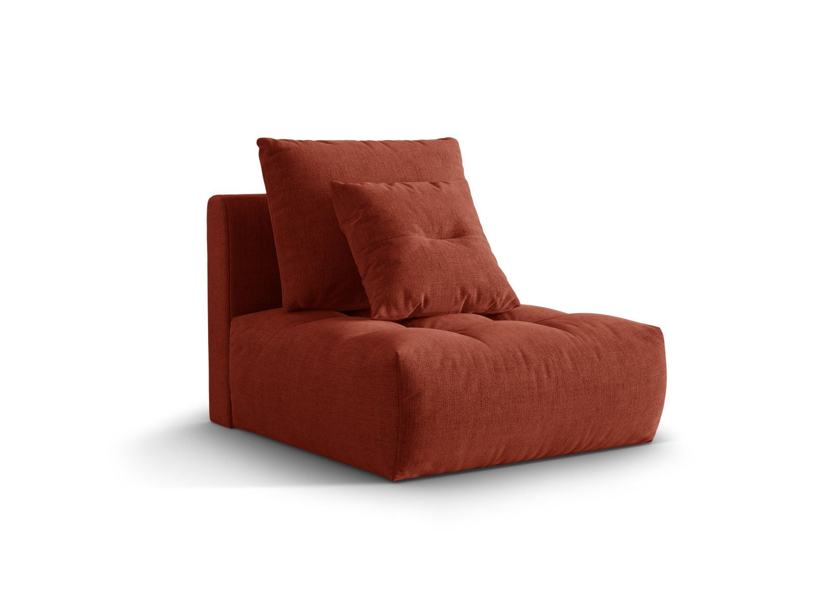 Sofamodul Strukturstoff Auburn Bloom — Wohnbeispiel