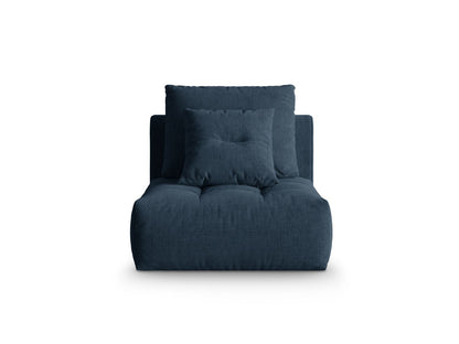 Sofamodul Strukturstoff Auburn Bloom — Navy Blue