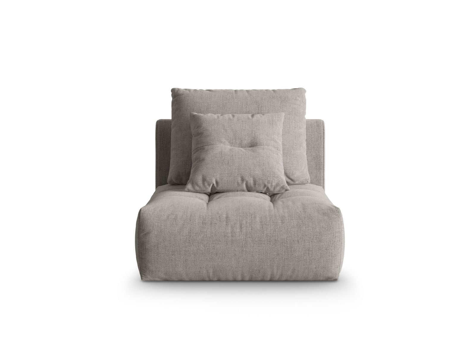 Bloom Modul Armless, 95x107 cm — Light Grey