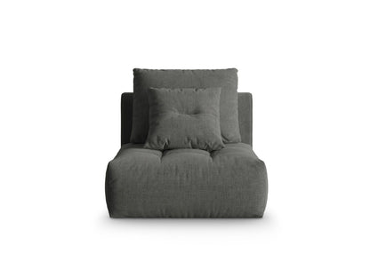 Sofamodul Strukturstoff Auburn Bloom — Dark Grey