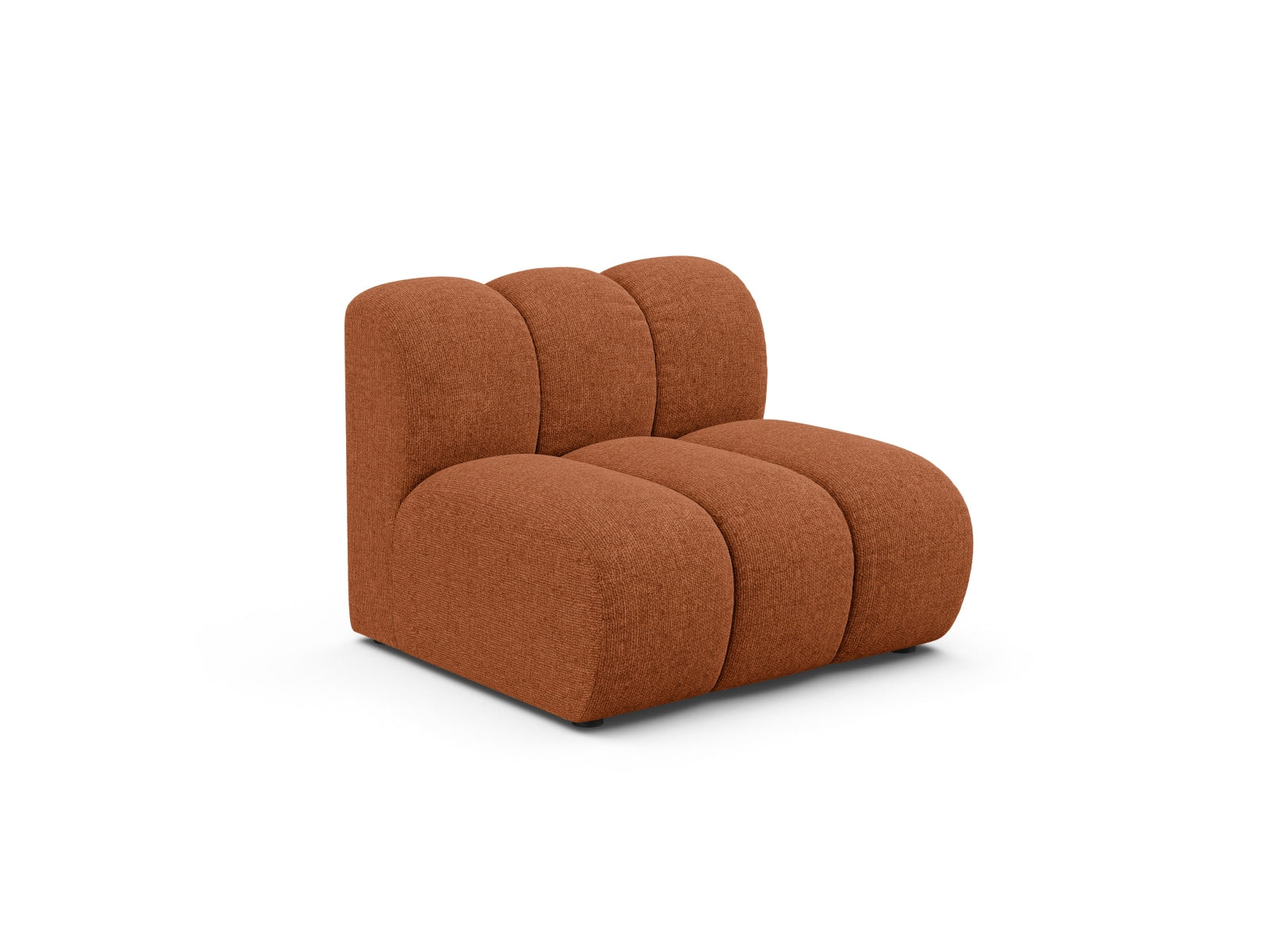 Sofamodul Chenille Brick Lupine — Wohnbeispiel