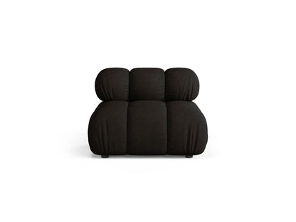 Sofamodul Strukturstoff Beige Bellis — Black