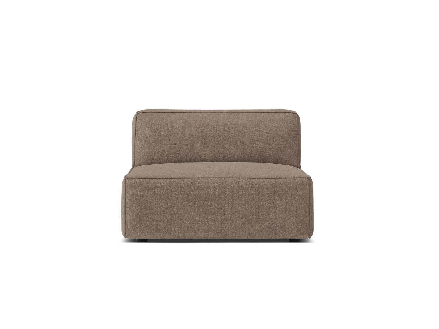 Sofamodul Strukturstoff Beige Jodie — Cappuccino