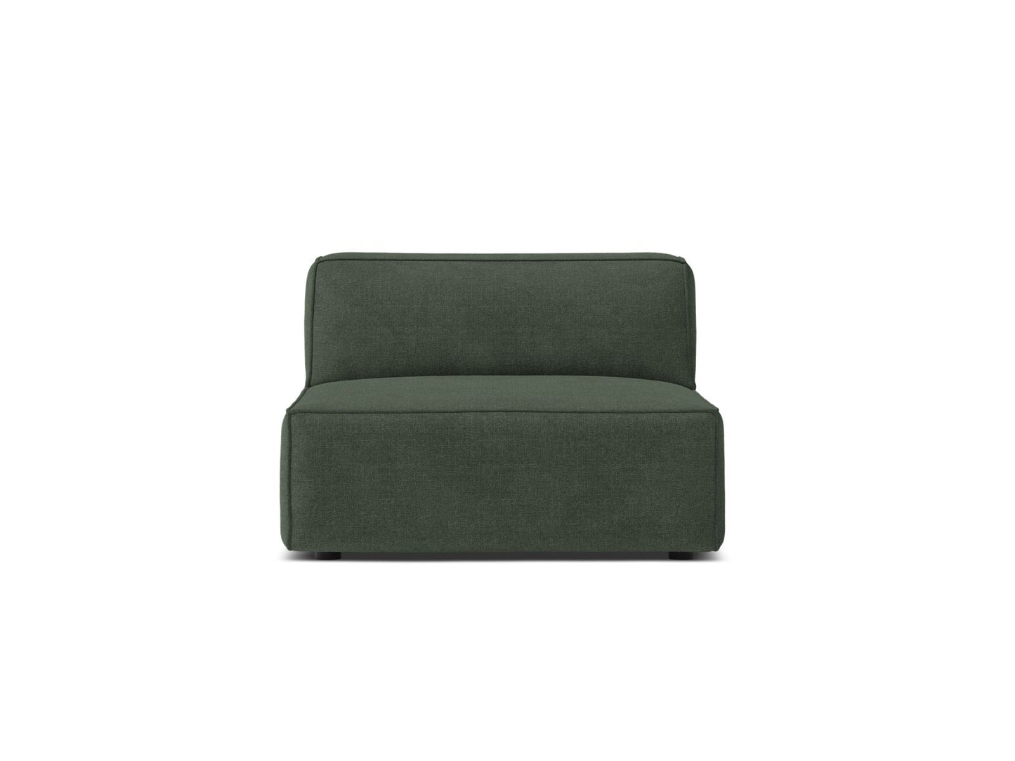 Sofamodul Strukturstoff Beige Jodie — Moss Green