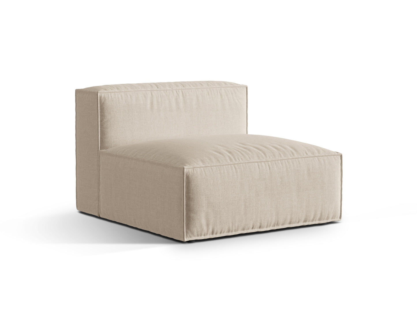 Sofamodul Strukturstoff Beige Nuria — Detailansicht