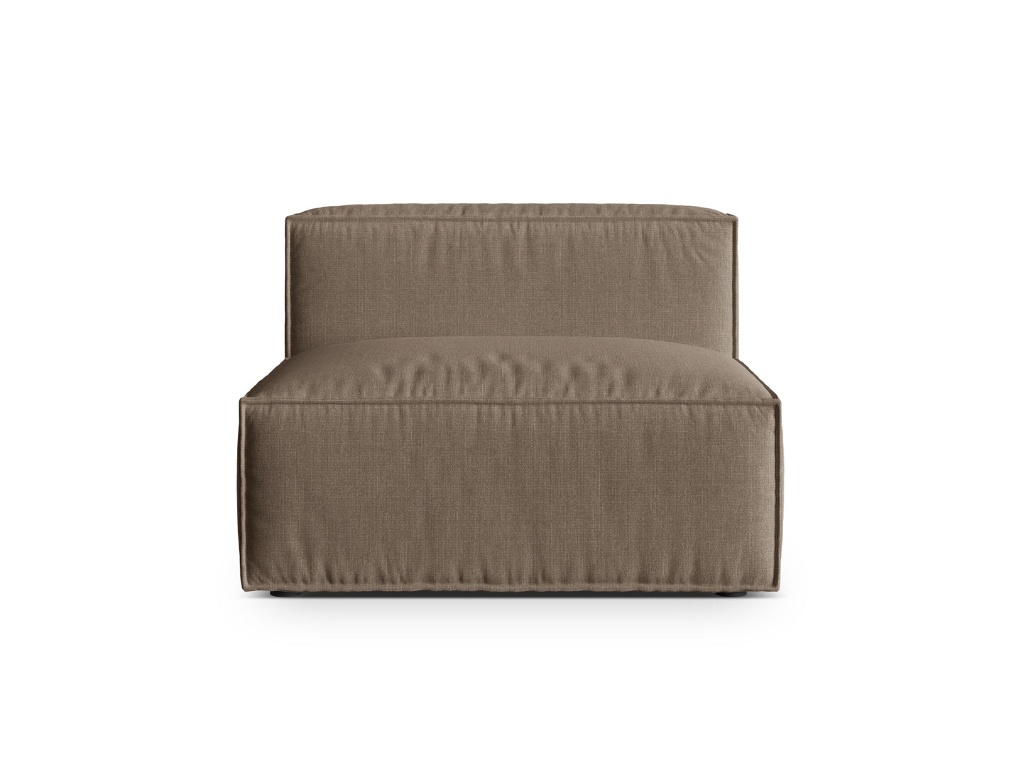 Sofamodul Strukturstoff Beige Nuria — Cappuccino