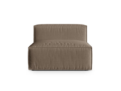 Sofamodul Strukturstoff Beige Nuria — Cappuccino