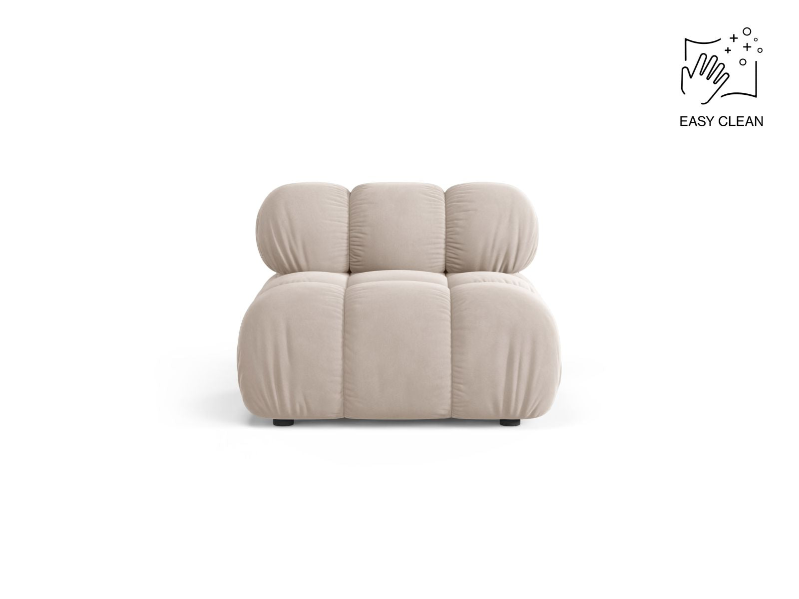 Bellis Modul Armless, 94x94 cm — Light Beige