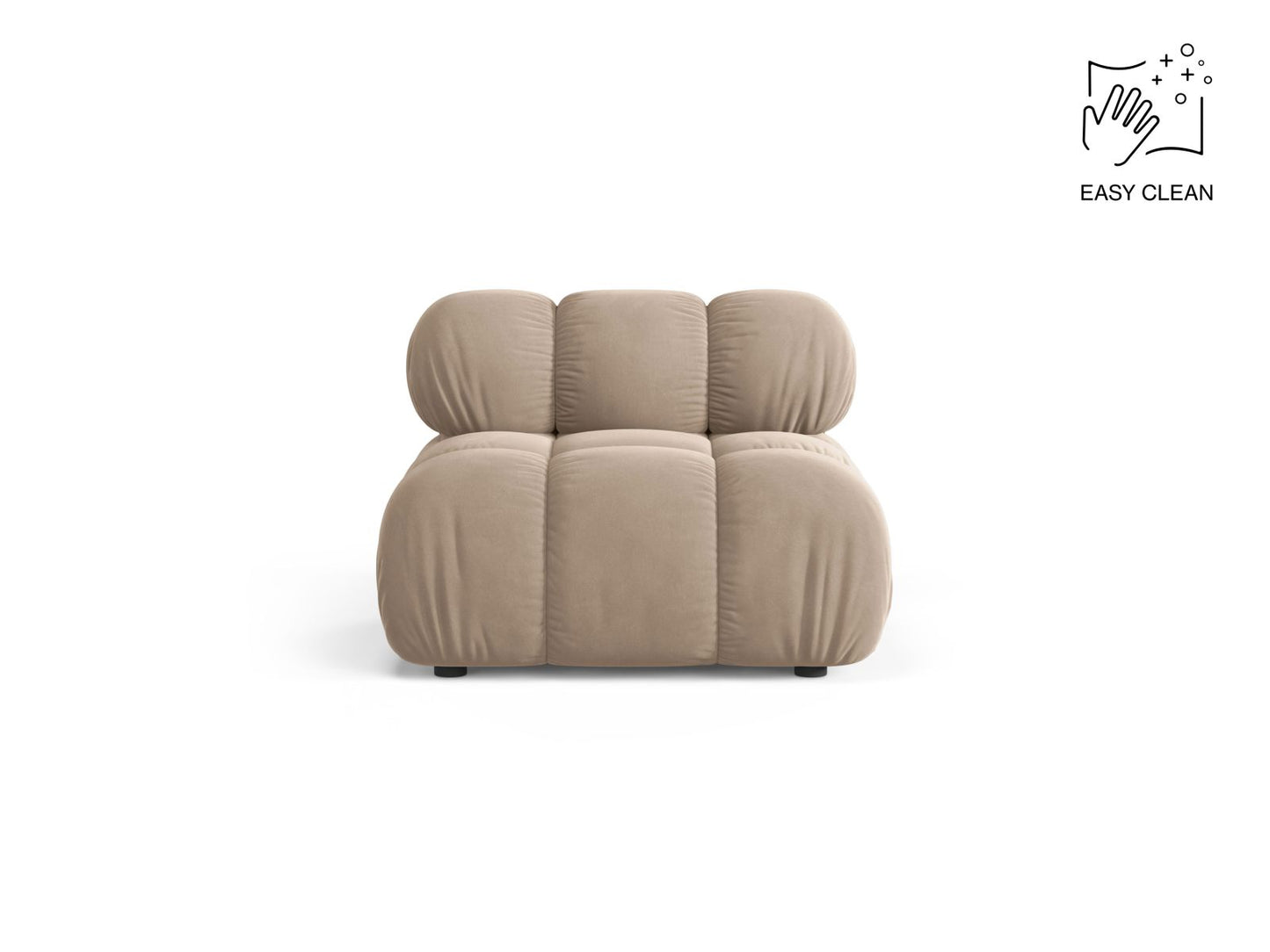 Sofamodul Samt Beige Bellis — Beige
